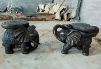 藝術大象雕塑優選，城市裝飾，銅大象雕塑訂做