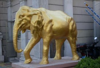 地產大象雕塑供求，景區案例，景觀黃銅大象雕塑精選