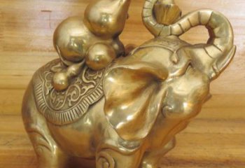 公園大象雕塑定價，美陳概念，黃銅大象雕塑選用