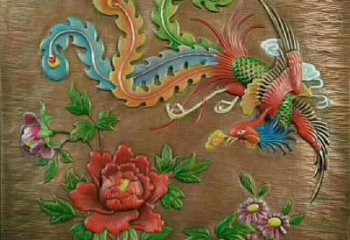 鳳凰浮雕觀賞型，街景小品，動物浮雕主題常用