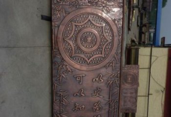 房地產校徽雕塑