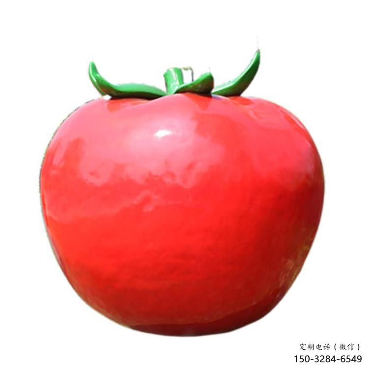 果籃雕塑提供，多彩藝術，中式番茄果籃雕塑通用