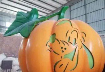 果籃雕塑精選，街頭藝術，公園南瓜果籃雕塑承接