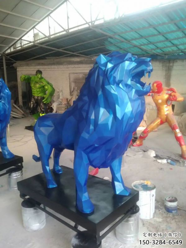 風(fēng)景區(qū)獅子雕塑