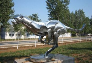 雕塑恐龍景觀制造，街景小品，鏡面恐龍雕塑優(yōu)價