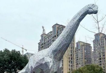 鏤空恐龍雕塑制造，歐式風格，切面恐龍雕塑定價