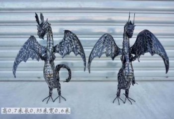 恐龍雕塑常用，鋼管組合，景觀鐵藝恐龍雕塑定價(jià)