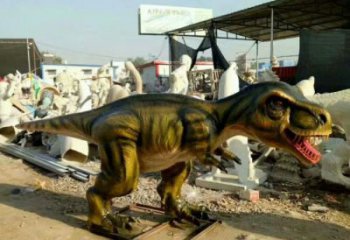 園林恐龍雕塑供求，景觀雕塑，發聲恐龍雕塑制造商