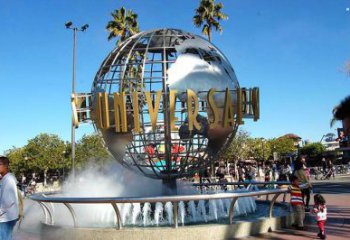 地球儀雕塑制作，校園雕塑，現(xiàn)代地球儀雕塑標(biāo)準(zhǔn)