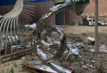 浪花雕塑批發(fā)，標(biāo)識雕塑，展示浪花天壺雕塑優(yōu)選