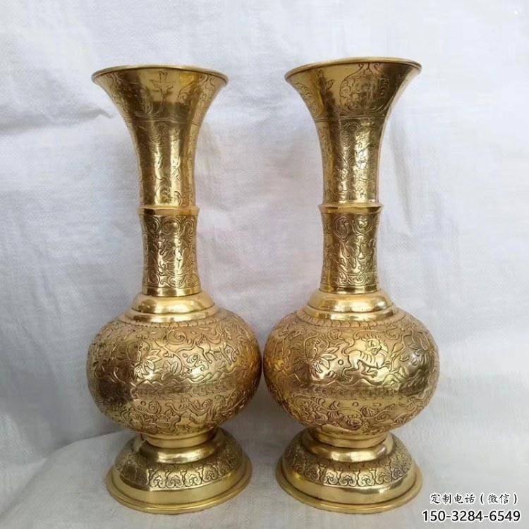 花瓶雕塑選定，拉絲工藝，景觀銅花瓶雕塑預(yù)定