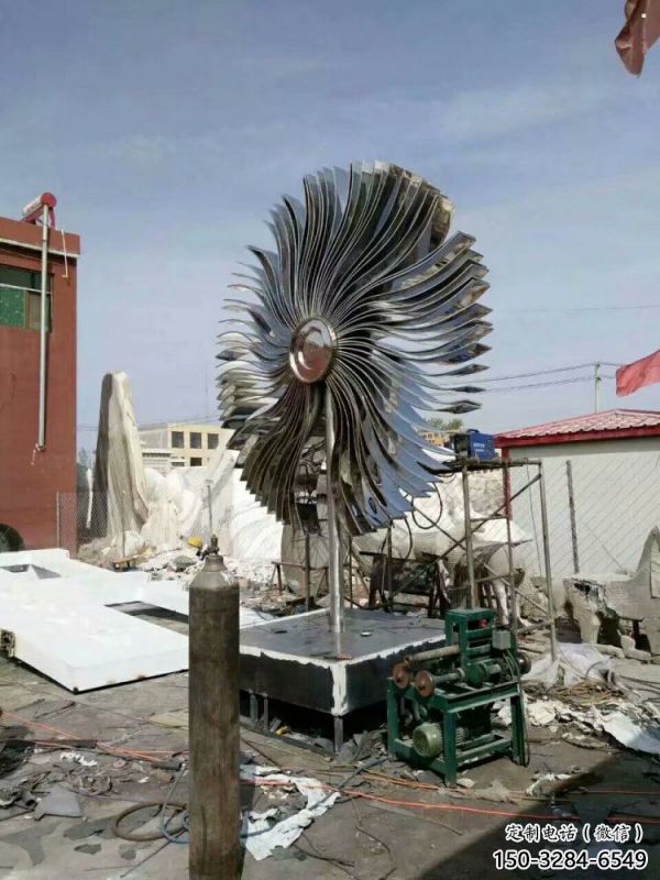 樹雕塑制造廠家，村標(biāo)概念，不銹鋼樹雕塑制作