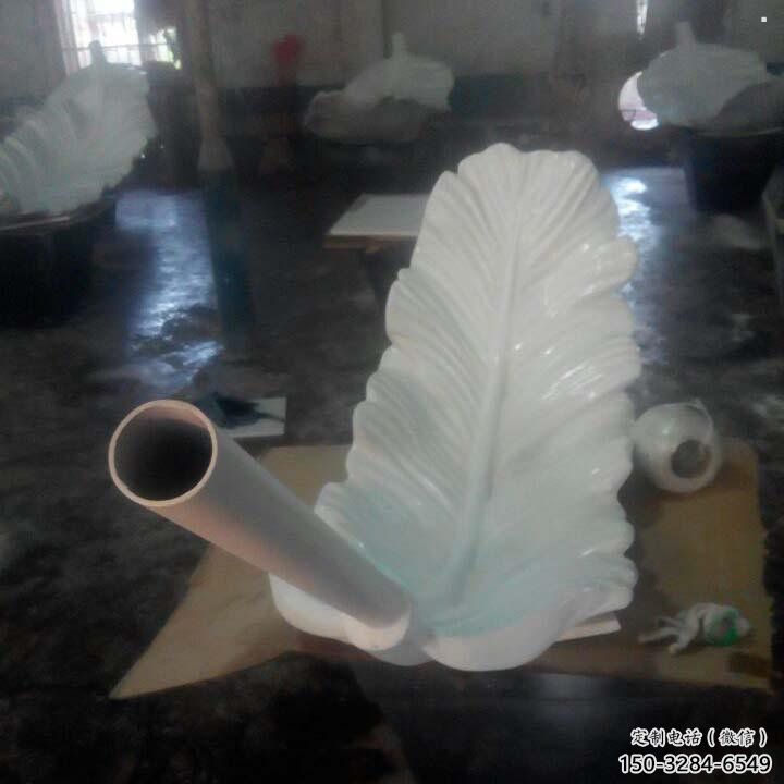 羽毛雕塑服務商，噴泉雕塑，玻璃鋼羽毛雕塑訂做