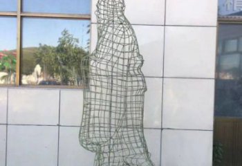 鏤空孔子雕塑服務商，景觀雕塑，鐵藝校園人物雕塑選定