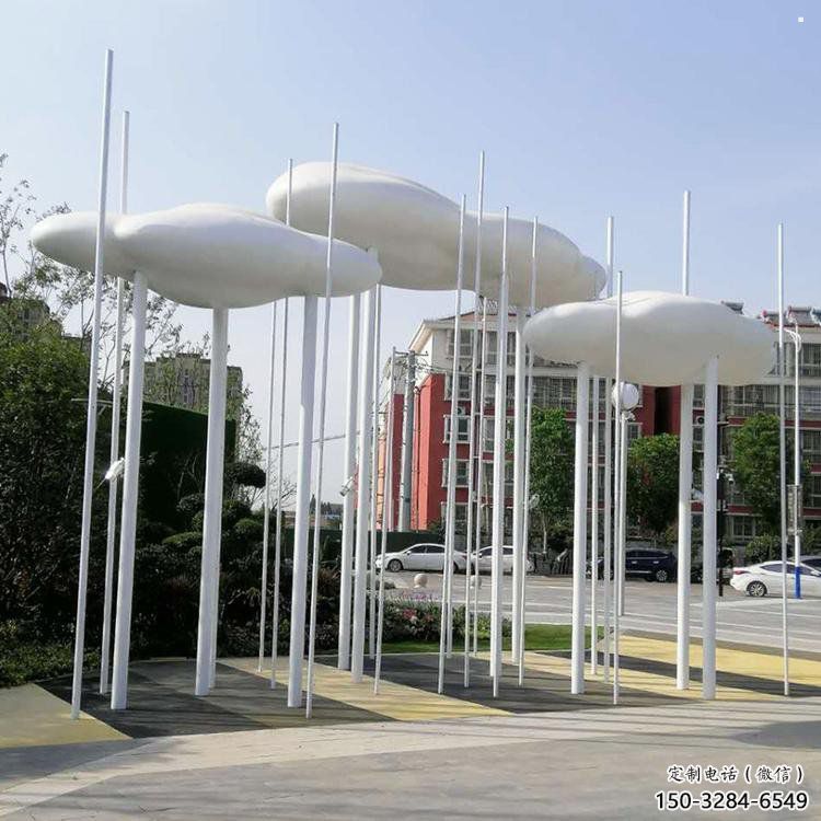 室內云梯雕塑，拉絲景觀雕塑，抽象效果