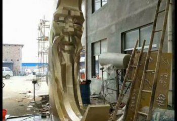 月神雕塑常用，公園小品，房地產(chǎn)不銹鋼月神雕塑生產(chǎn)商