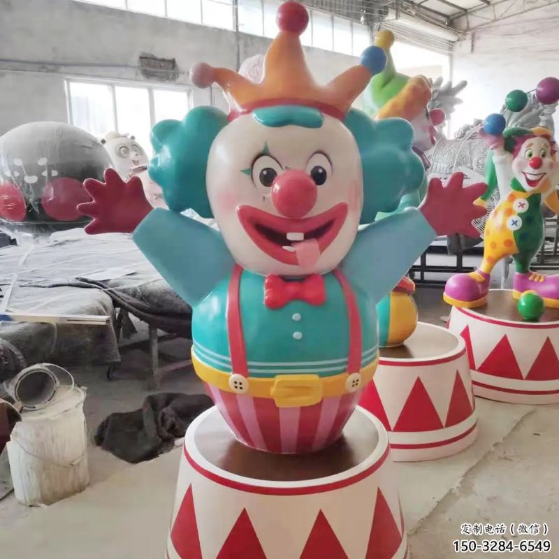 長樂公園小丑雕塑