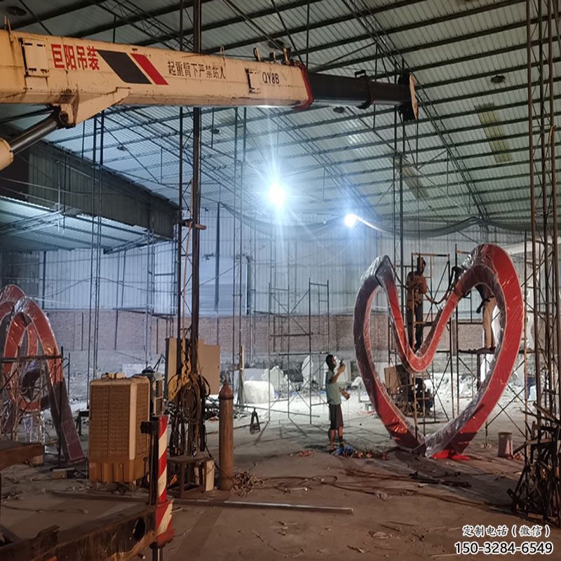 臨夏景觀love雕塑選定，美陳雕塑，現代燈光love雕塑優選