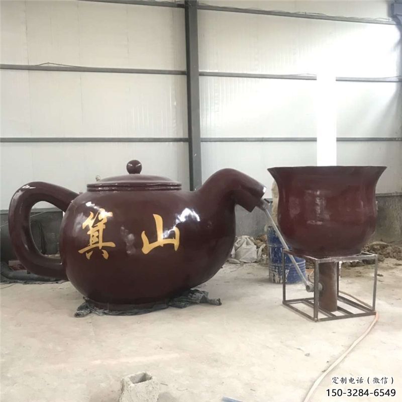 來賓商業(yè)街酒壺雕塑