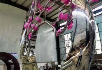 潮州梅花雕塑工廠優選，城市裝飾，景觀梅花雕塑供給