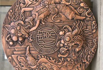 珠海戶外浮雕供求，村標(biāo)概念，鍛銅浮雕制作廠家