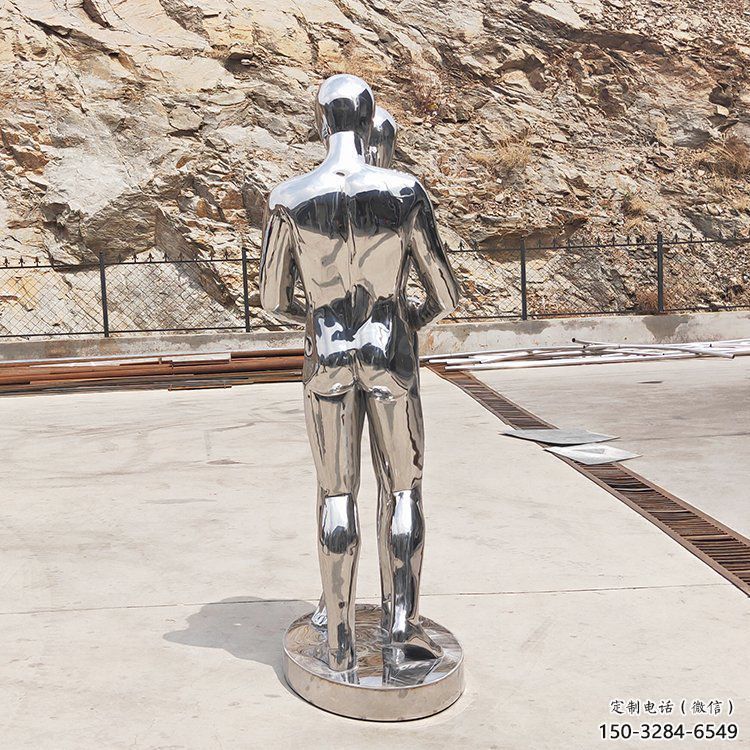 長安廣場情侶雕塑