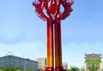 銅仁街道精神堡壘雕塑