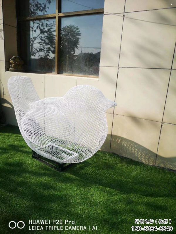 七臺河鏤空鳥雕塑供需，透雕系列，鐵藝小鳥雕塑制造商