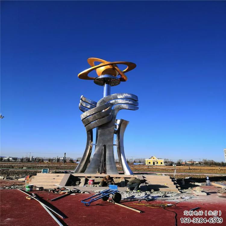 松原精神堡壘雕塑