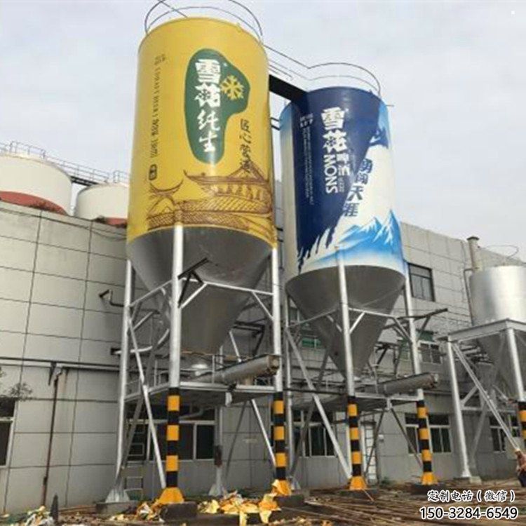 無錫飲料瓶雕塑精選，街道標識，玻璃鋼飲料瓶雕塑工程指用