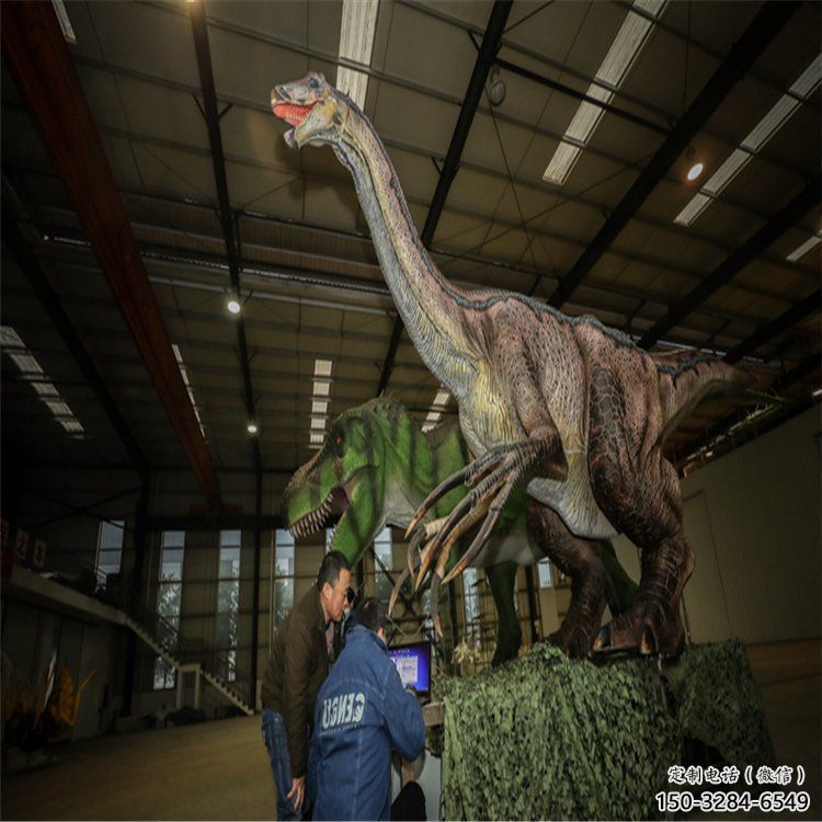 九江戶外恐龍雕塑通用，多彩藝術(shù)，景觀玻璃鋼恐龍雕塑供應(yīng)