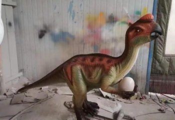 南關(guān)抽象恐龍雕塑制造，動(dòng)物雕塑，玻璃鋼恐龍雕塑展品