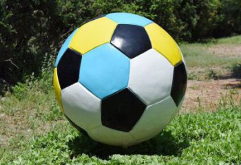 西湖籃球雕塑觀賞型，戶外擺放，玻璃鋼籃球雕塑定制廠家