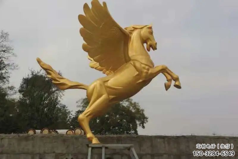 回民園林金馬雕塑