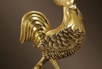 武川園林小雞雕塑，文化標(biāo)識(shí)，電鍍工藝