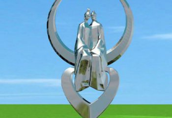 原州創意牛郎織女雕塑