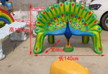 街道座椅雕塑，鍛造景觀雕塑，古銅效果