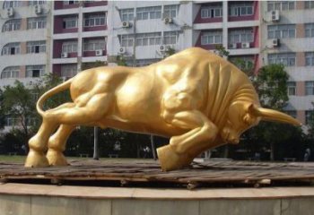 濱州風(fēng)景區(qū)開荒牛雕塑