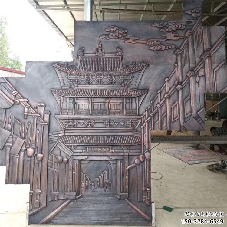 杭州地產浮雕供求，景區案例，景觀鍛銅浮雕廠家精選