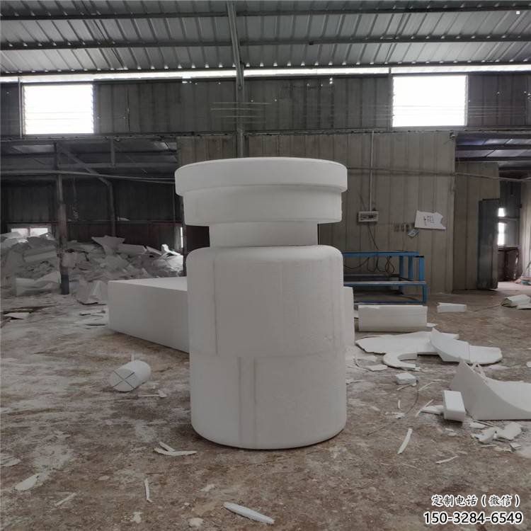 渝中仿真藥瓶雕塑，美陳藝術(shù)類，玻璃鋼藥瓶子雕塑廠家