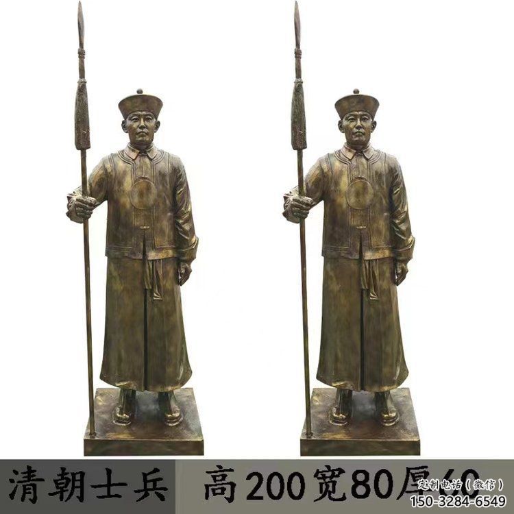 巴南庭院武士雕塑