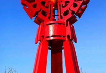 溫州精神堡壘火球雕塑，城市建筑雕塑，創(chuàng)意藝術(shù)設(shè)計