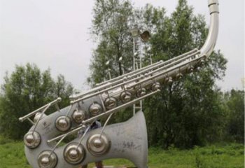 萬(wàn)盛街頭薩克斯雕塑